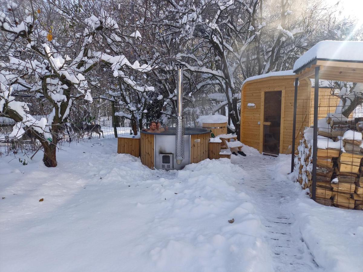 Wellness Vejminek Na Farme U Koni Apartment Milesov Exterior foto